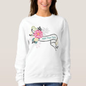 Ajouter votre texte - Sweatshirt de base pour femm (Devant)