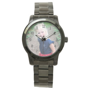 Ajoutez la montre photo de votre enfant, cadeau gr