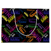 Ajoutez le grand sac de cadeau d'anniversaire (Dos)