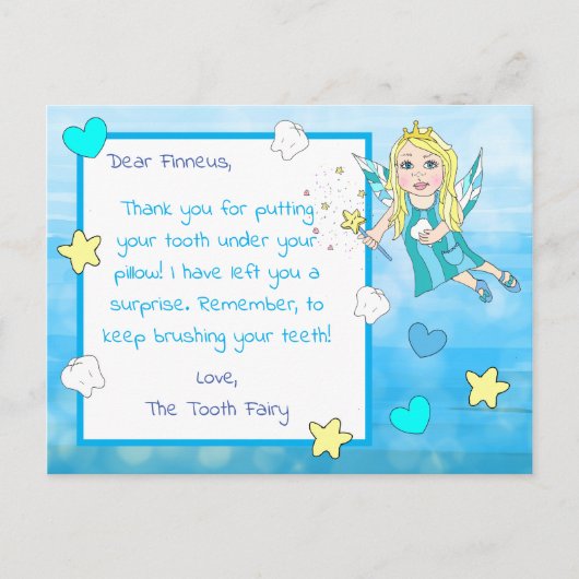 Ajoutez le nom de votre enfant à cette carte de fi (Devant)