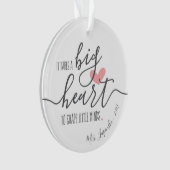 Ajoutez le nom et l'année, personnalisée lui prend (devant)