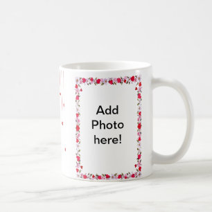 Ajoutez le Saint-valentin de tasse de photo