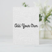 Ajoutez le Vôtre - Invitation (Debout devant)