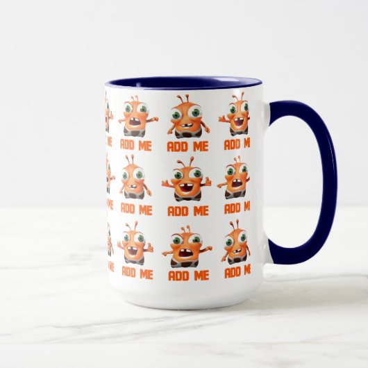 Ajoutez-moi ! Tasse (Droite)