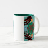 Ajoutez simplement de l'eau sirène art café Mug (Devant droit)