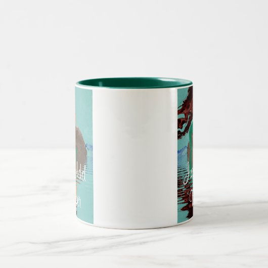 Ajoutez simplement de l'eau sirène art café Mug (Centre)
