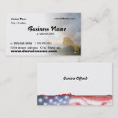 ajoutez un carte de visite de photo (Devant / Derrière)