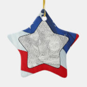 Ajoutez vos étoiles de photo et ornement de (Dos)