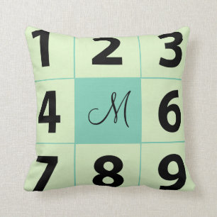 Ajoutez vos photos instagram coussin déco monogram
