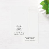 Ajoutez Votre Carte D'Affichage De Logo Et De Nom  (Bureau)