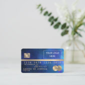 Ajoutez votre carte de crédit Logo Styled Gold et  (Debout devant)