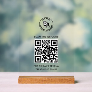 Ajoutez votre code QR et votre logo professionnel