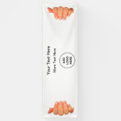 Ajoutez votre logo Bannière promotionnelle d'entre (Vertical)