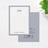 Ajoutez votre logo carte d'affichage moderne et él (Bureau)