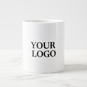 ajoutez votre logo dans une tasse de café blanc