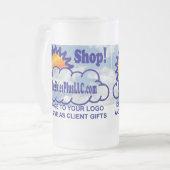 Ajoutez votre logo de société sur les tasses de (Devant gauche)