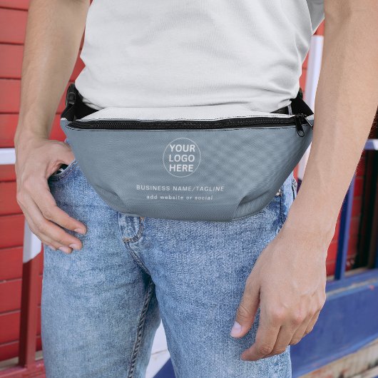 Ajoutez votre logo d'entreprise l Dusty Blue Promo