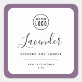 Ajoutez votre logo et étiquette de produit de coul (Devant)