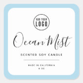 Ajoutez votre logo et étiquette de produit de coul (Devant)