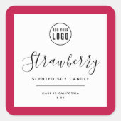 Ajoutez votre logo et votre Étiquette de couleurs  (Devant)