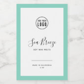 Ajoutez votre logo et votre Étiquette de couleurs (Étiquettes simples)