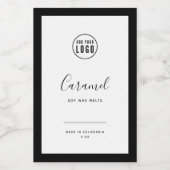 Ajoutez votre logo et votre Étiquette de couleurs  (Étiquettes simples)