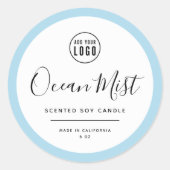 Ajoutez votre logo et votre Étiquette de couleurs  (Devant)