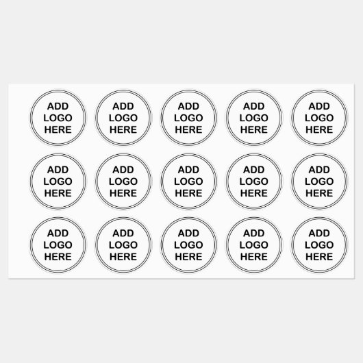 Ajoutez votre logo Étiquette imperméable (Feuille)