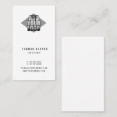 Ajoutez votre logo n'importe quel carte de visite (Devant / Derrière)