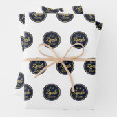 Ajoutez votre logo ou image à du papier d'emballag (En situation)