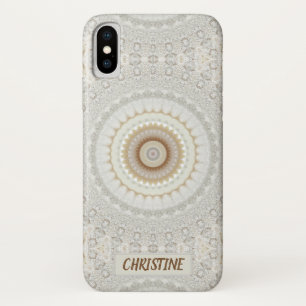 Ajoutez votre nom à ce coque d'effet de dentelle u