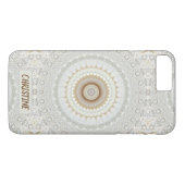 Ajoutez votre nom à ce coque d'effet de dentelle u (Dos (Horizontal))