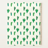 Ajoutez votre nom | Bright Green Cactus Motif (Dos)