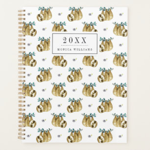 Ajoutez votre nom Cutie Motif d'aquarelle à tar