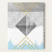 Ajoutez votre nom | Design moderne Abstrait (Dos)