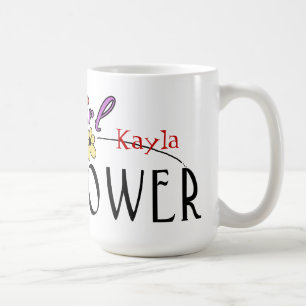 Ajoutez votre nom Girl Power Gift Mug