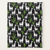 Ajoutez votre nom | Happy Llama Motif (Dos)