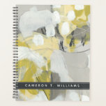 Ajoutez votre nom | Mist Citron<br><div class="desc">Citron Mist III par Juin Erica Vess. Comprend des tons jaune et gris pour créer un design abstrait.</div>