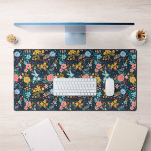 Ajoutez votre nom Modèle Floral coloré mignon