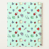 Ajoutez votre nom | Motif d'icône Médicale mignon (Dos)