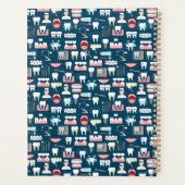 Ajoutez votre nom | Motif du bureau de la clinique (Dos)