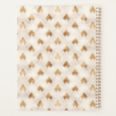 Ajoutez votre nom | Motif Gold Art déco (Dos)