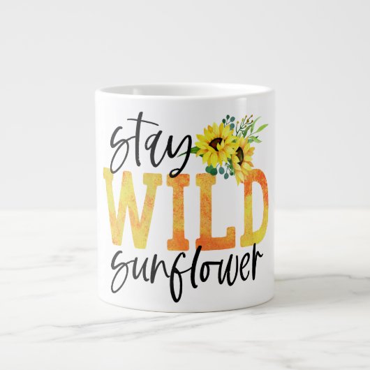 Ajoutez Votre Nom - Mug Géant (Devant)