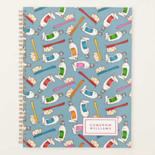 Ajoutez votre nom Toothbrosse & dentifrice Motif