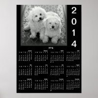 Ajoutez votre photo Calendrier Poster 2014
