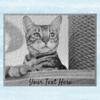 Ajoutez votre photo d'animal 11x14 Puzzle en forme