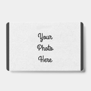 Ajoutez votre Photo/Design - Badge