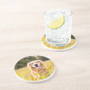 Ajoutez Votre Photo Dessous de Verre en Grès