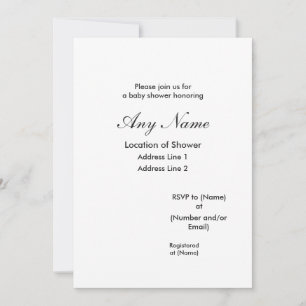 Ajoutez Votre Photo, Invitations Customisées De Do
