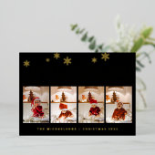  AJOUTEZ VOTRE PHOTO | Joyeux Noël Foil Vacances V (Debout devant)